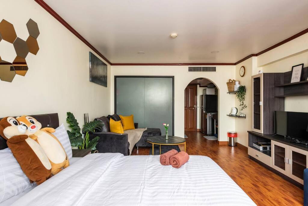 Selfcheckin Omni Tower Sukhumvit4 Nana Asoke Bts Mrt Hispeed Wifi Pool&gym Leilighet Bangkok
