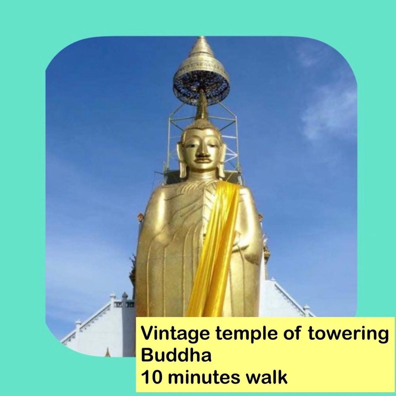 Leilighet Chummy House Khaosan 10-min, Peace Haven