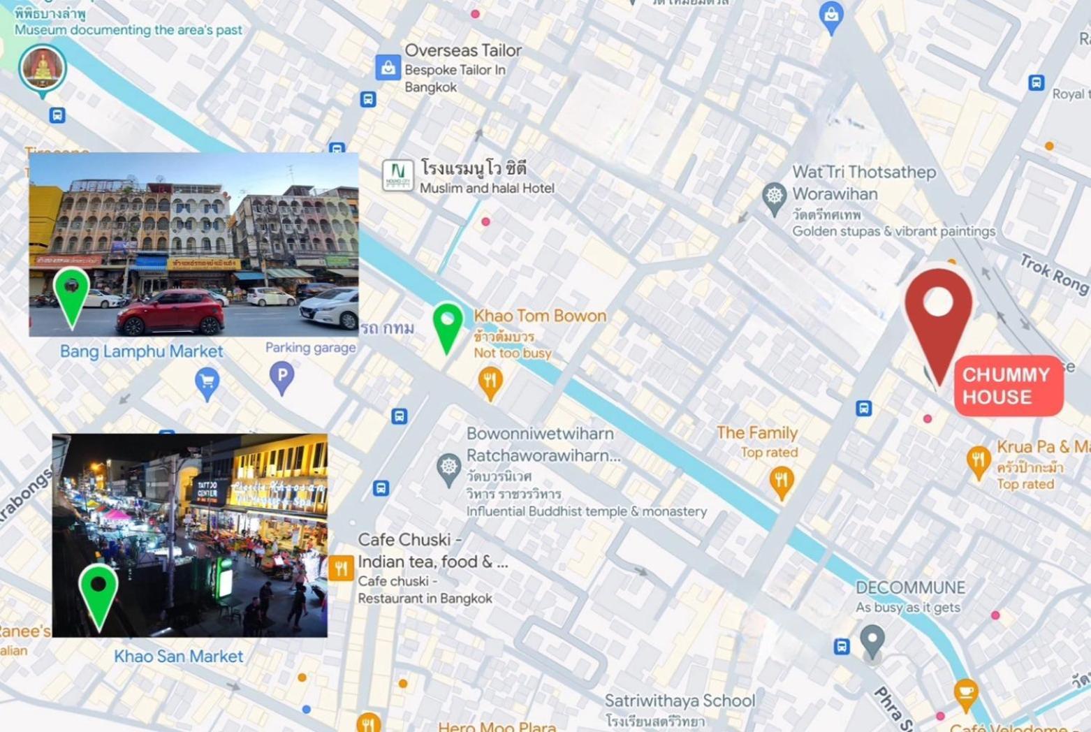 Chummy House Khaosan 10-min, Peace Haven Leilighet Bangkok