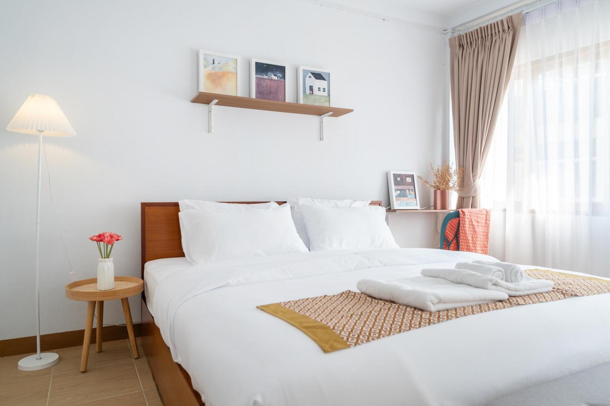 Leilighet Chummy House Khaosan 10-min, Peace Haven *