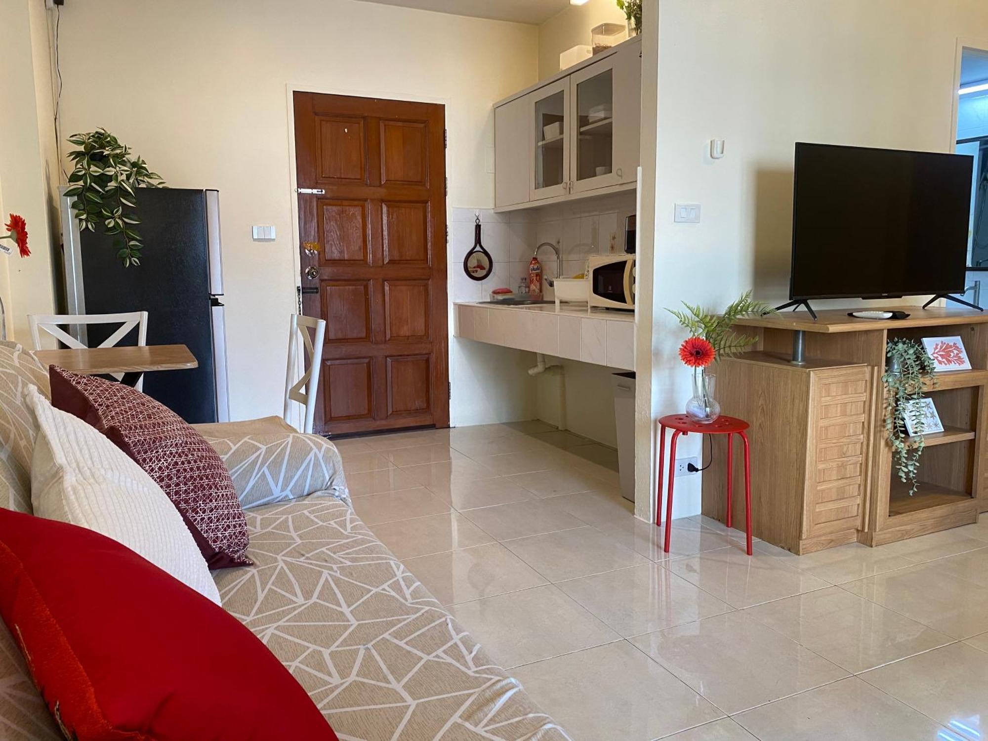 Appartamento Cozy 1br Walk To Bts And Airport Rail Link Close To Malls 12 Bangkok