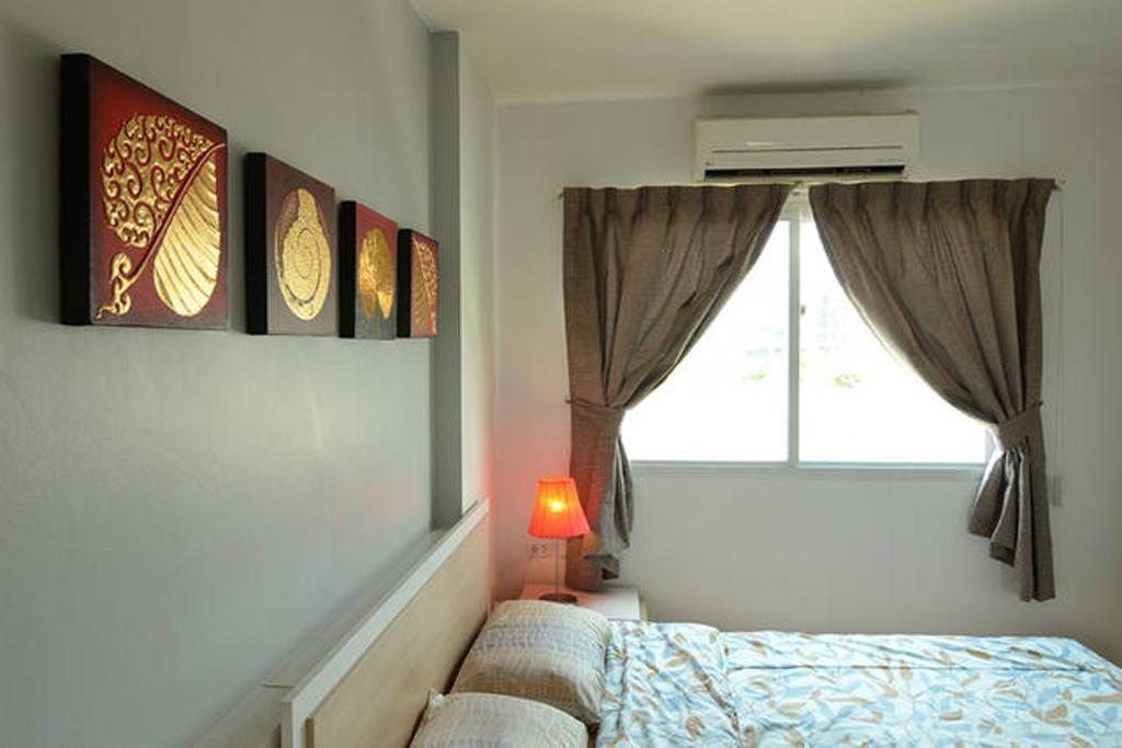 1Br Condo 5 Min To Bts 1000Mbps Fiber Wi-Fi Leilighet