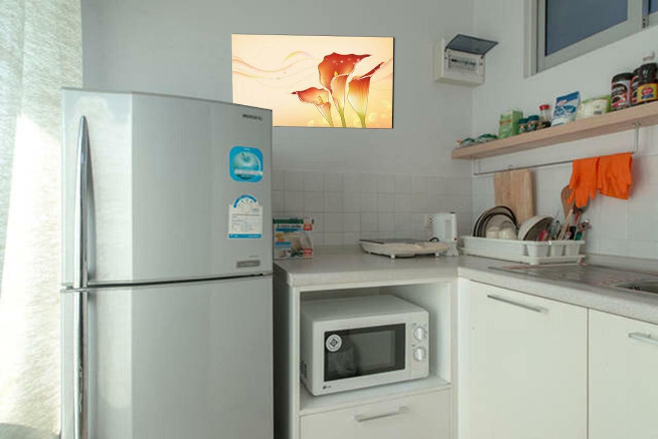 1Br Condo 5 Min To Bts 1000Mbps Fiber Wi-Fi Leilighet Bangkok