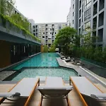 Nest Sukhumvit71 Bts - Pool, Fitness, Parking, Wifi