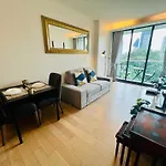 Cozy Garden-View 1Bed 1Bath 700M Bts Thonglor, 500M Samitivej Hospital, Fast 500Mbps Wifi
