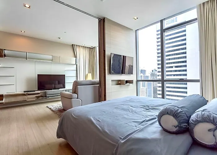 Wonderful Beautiful Peaceful 1 Bed Asoke Bts Mrt Central Sukhumvit