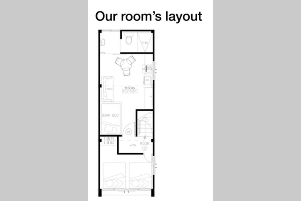 S3 Silom26 - S3 Silom Central, Large Room, Full Kitchen, Wifi, Apartment Bangkok