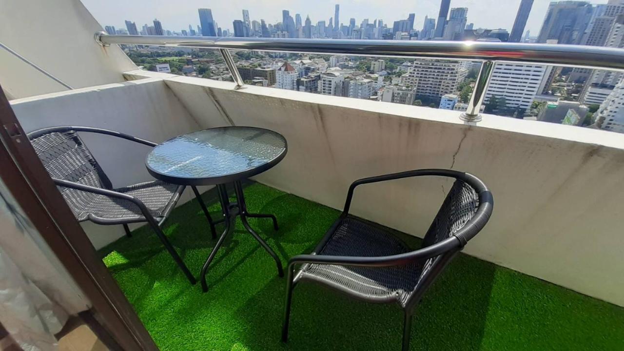 Cozy Central 25th Floor Beautifull Balcony Leilighet Bangkok
