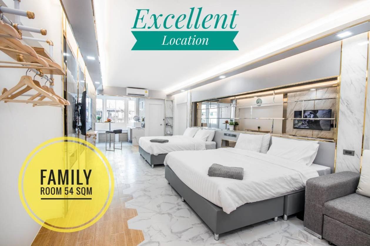 Family Hub Pratunam 6 Free Airport Pickup Min 3nights And 4adults Apartamento