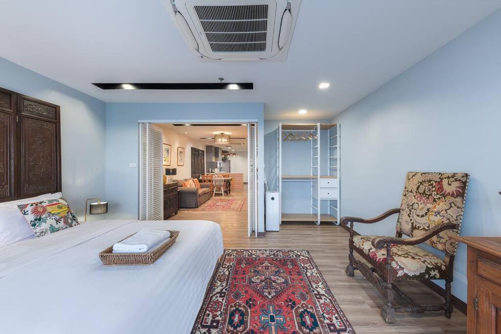 Bangkok, 5 Stars River View & Characteristic Decor Apartemen