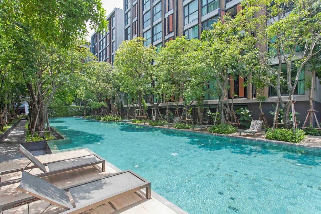 1bedroom King Bed Fast Wifi Gym 00 Big Pool Checkin24h Bangkok