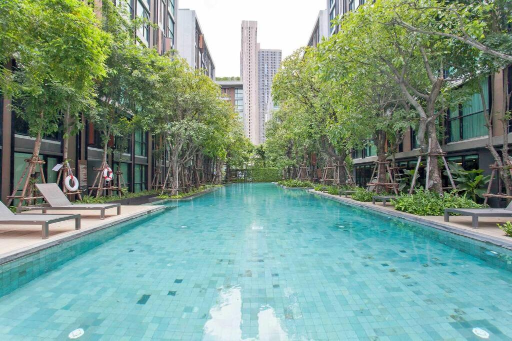 1bedroom King Bed Fast Wifi Gym 00 Big Pool Checkin24h Apartment Bangkok