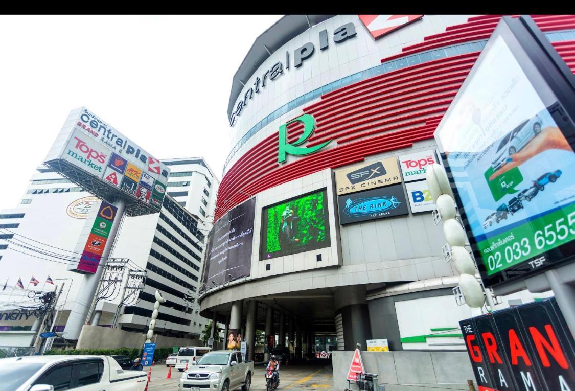 Internet Celebrity Train Night Market Swimming Pool Free Wifi Mrt 100m Apartamento Banguecoque