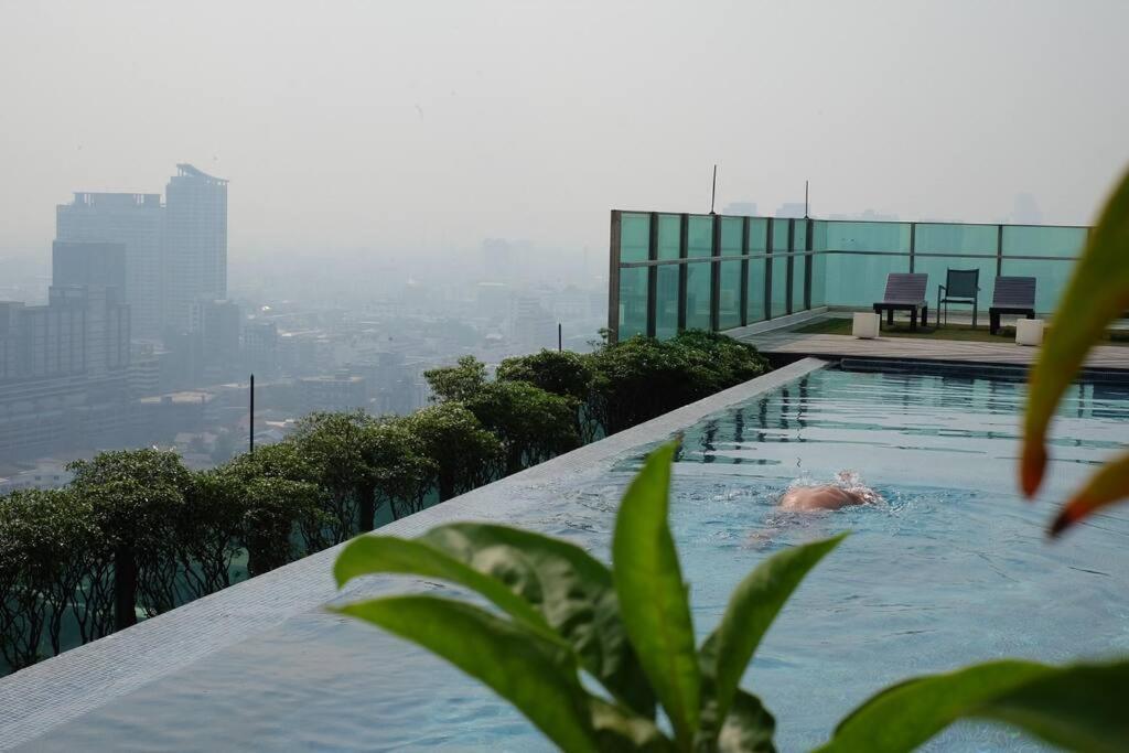 High Rise Luxury 1bed Roof Pool 2 Minmrt Appartement *