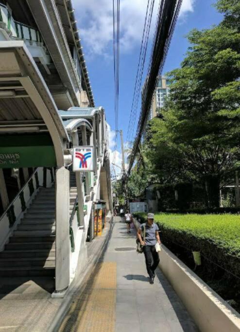 High-class 2bed Skyview Just 1-step From Bts Onnut Apartamento *