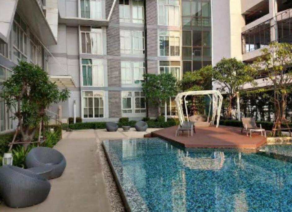 Apartamento High-class 2bed Skyview Just 1-step From Bts Onnut *