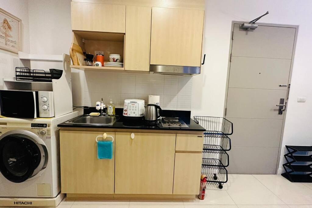 High-class 2bed Skyview Just 1-step From Bts Onnut Apartamento *