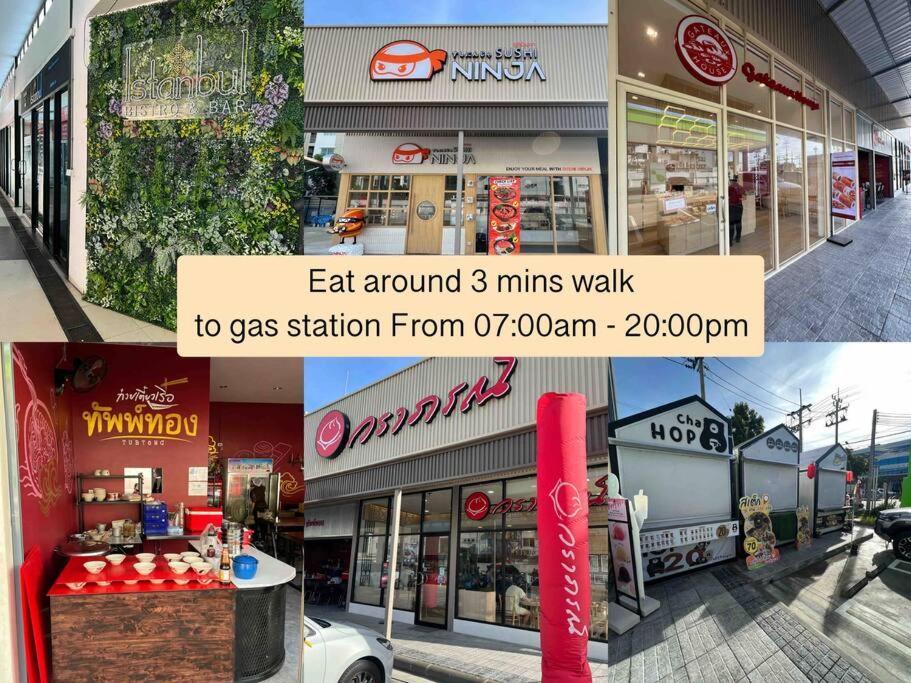 Comfy Close To Bkk Airport, Workspace, Food Marts, Quiet Place To Apartment