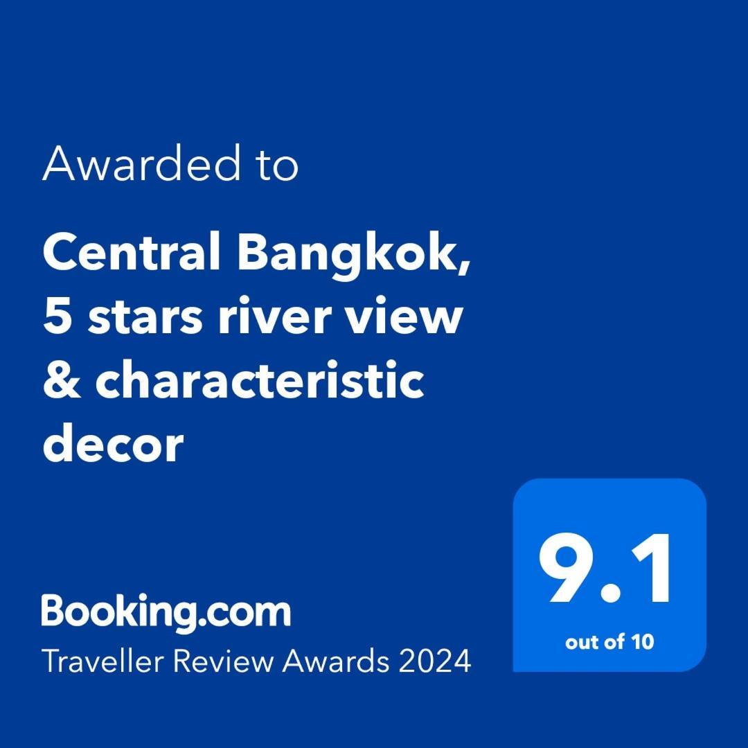 Bangkok, 5 Stars River View & Characteristic Decor Appartement