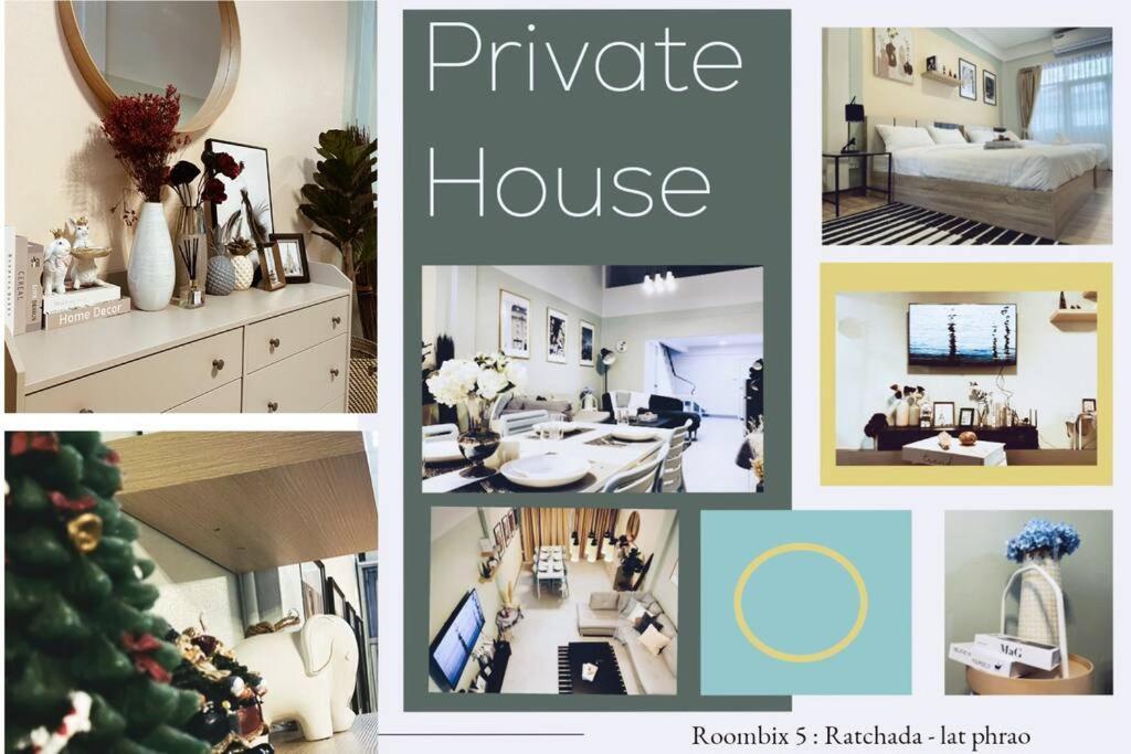 Rb5: Privatehouse 8pax,chatuchak,mrt,jodd Fair Holiday home *