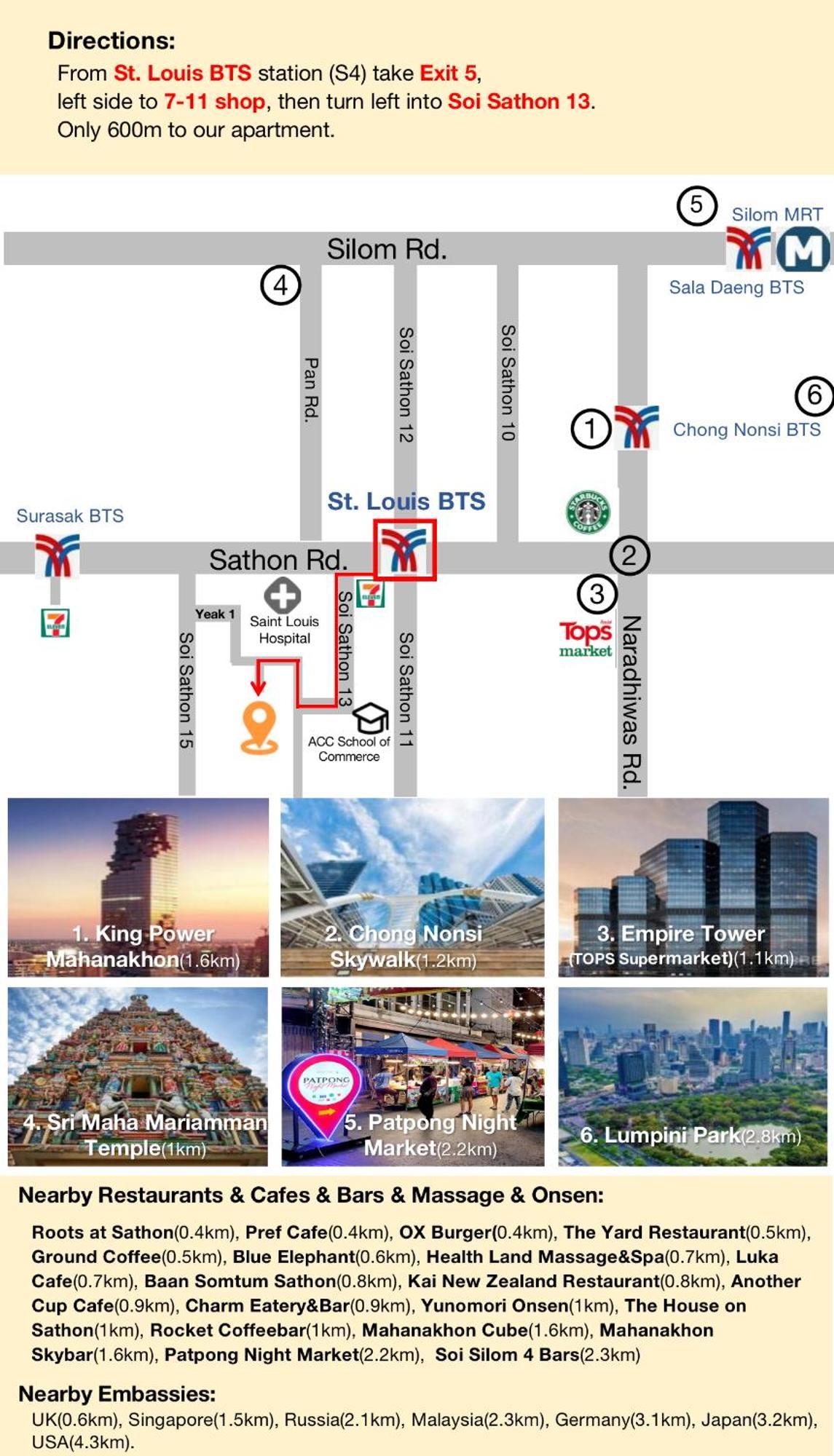 Leilighet Hip & Funky Sathon15 Close To Bts St Louis