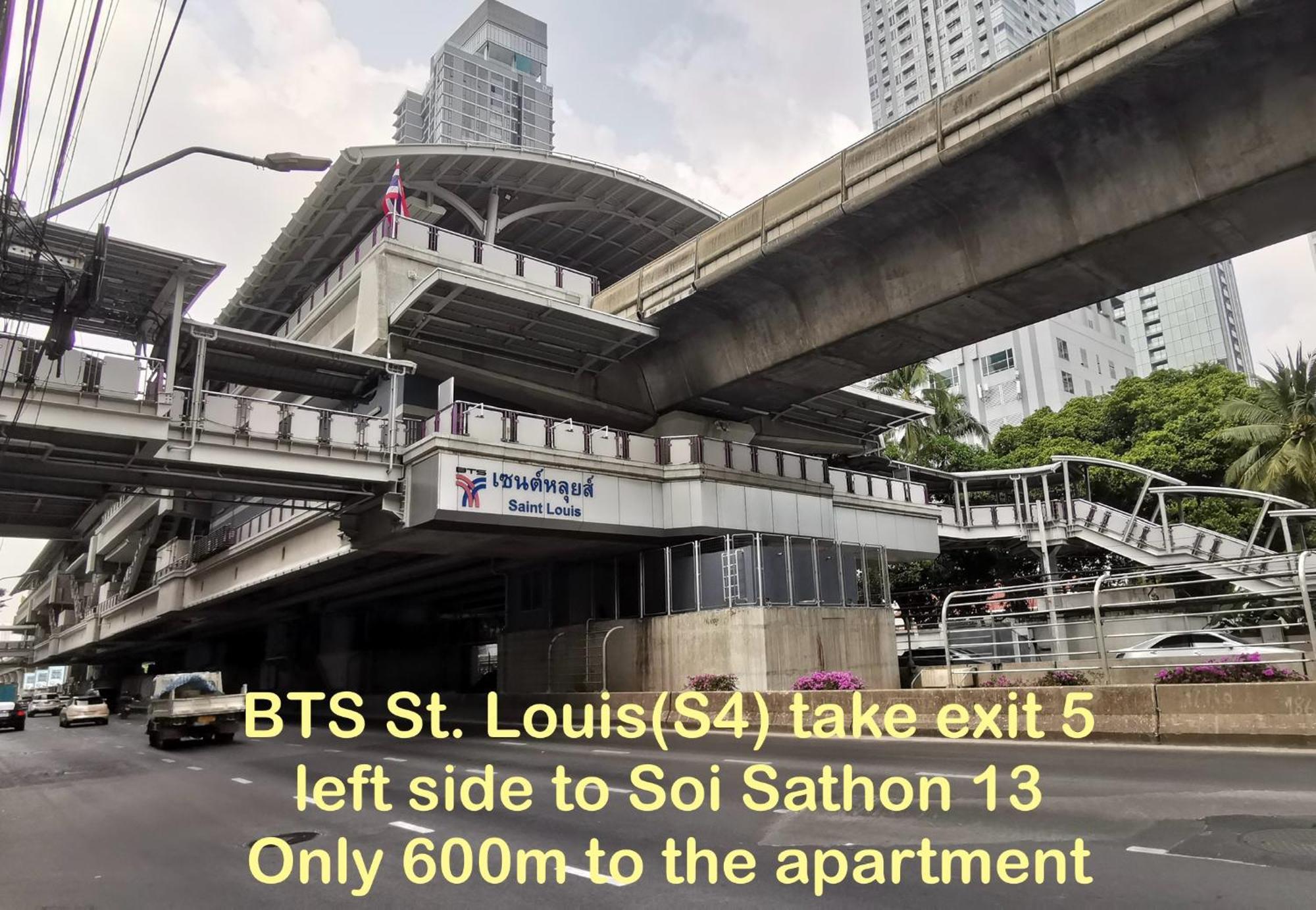 Leilighet Hip & Funky Sathon15 Close To Bts St Louis *