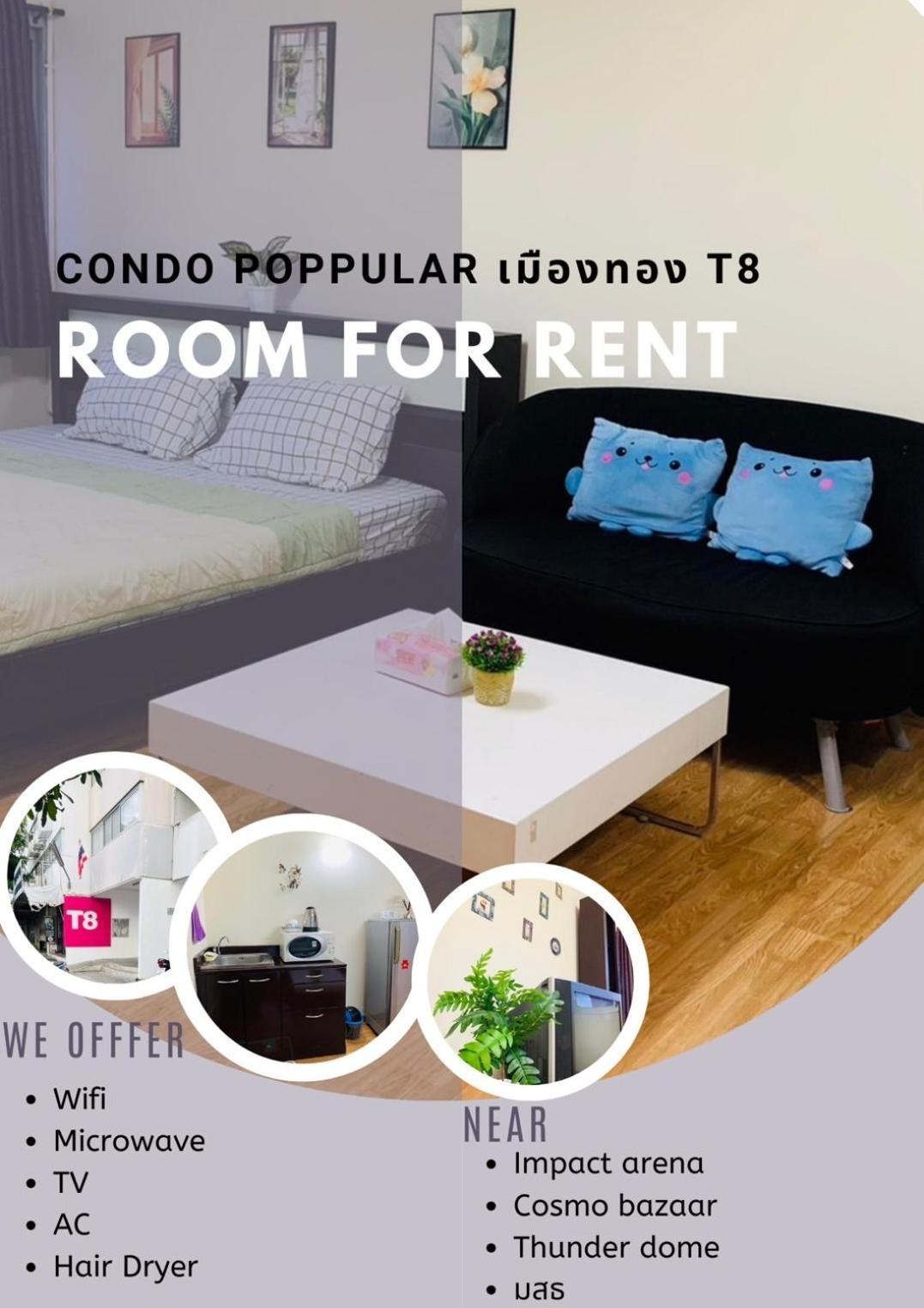Apartamento Poppular T8 Fl14 Bangkok