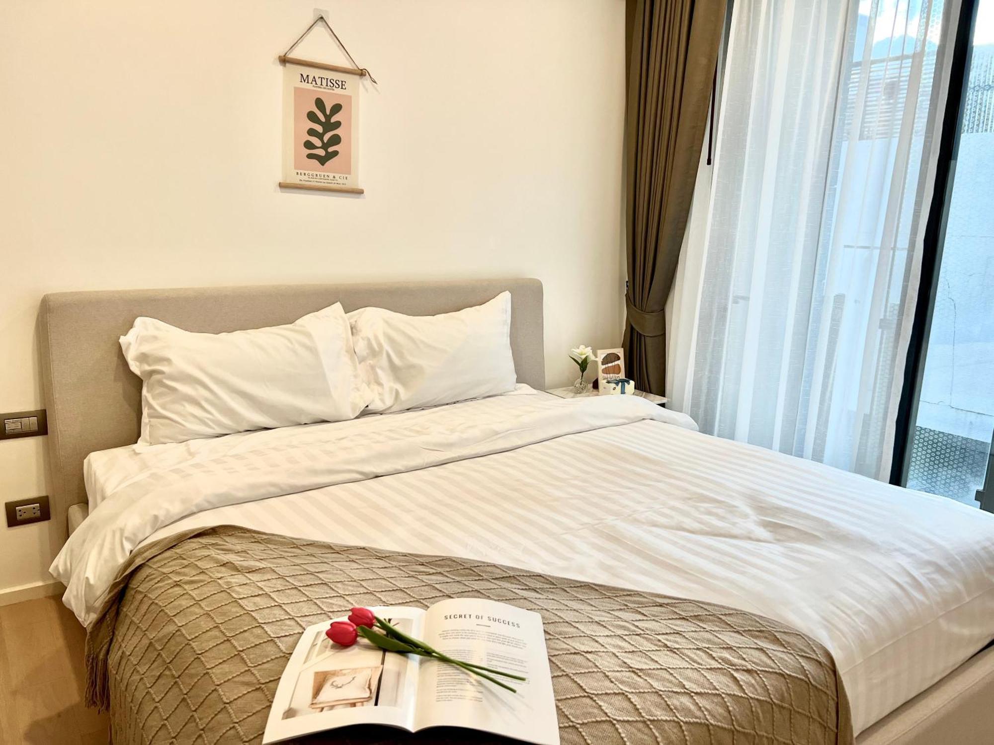 Sukhumvit 11#luxury#pool#gym#bts Nana&mrt Sukhumvit#1br#max2ppl Appartamento *