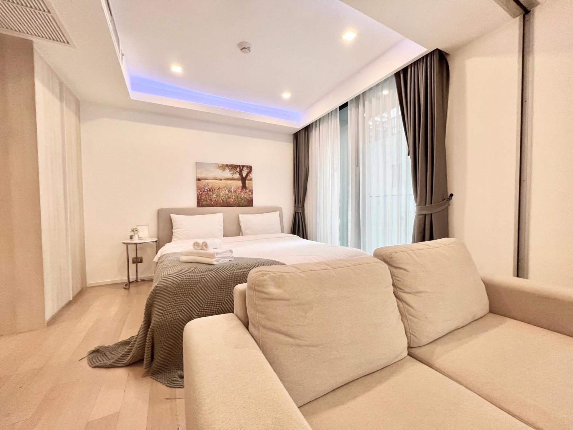 Sukhumvit 11#luxury#pool#gym#bts Nana&mrt Sukhumvit#1br#max2ppl Appartamento *