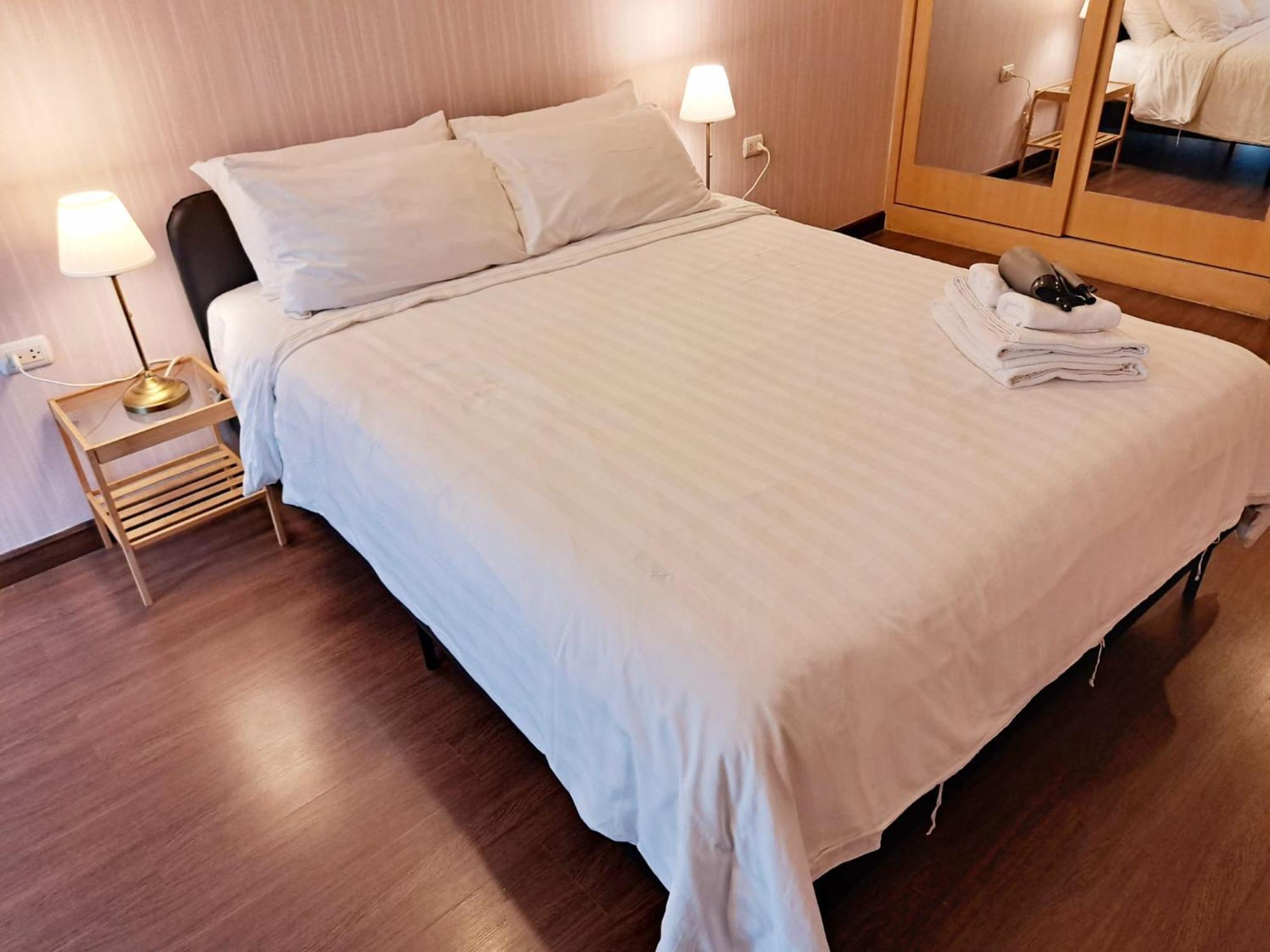Downtown 2bedrooms3bth Near Asoke Btsmrt No1 Nhà nghỉ *
