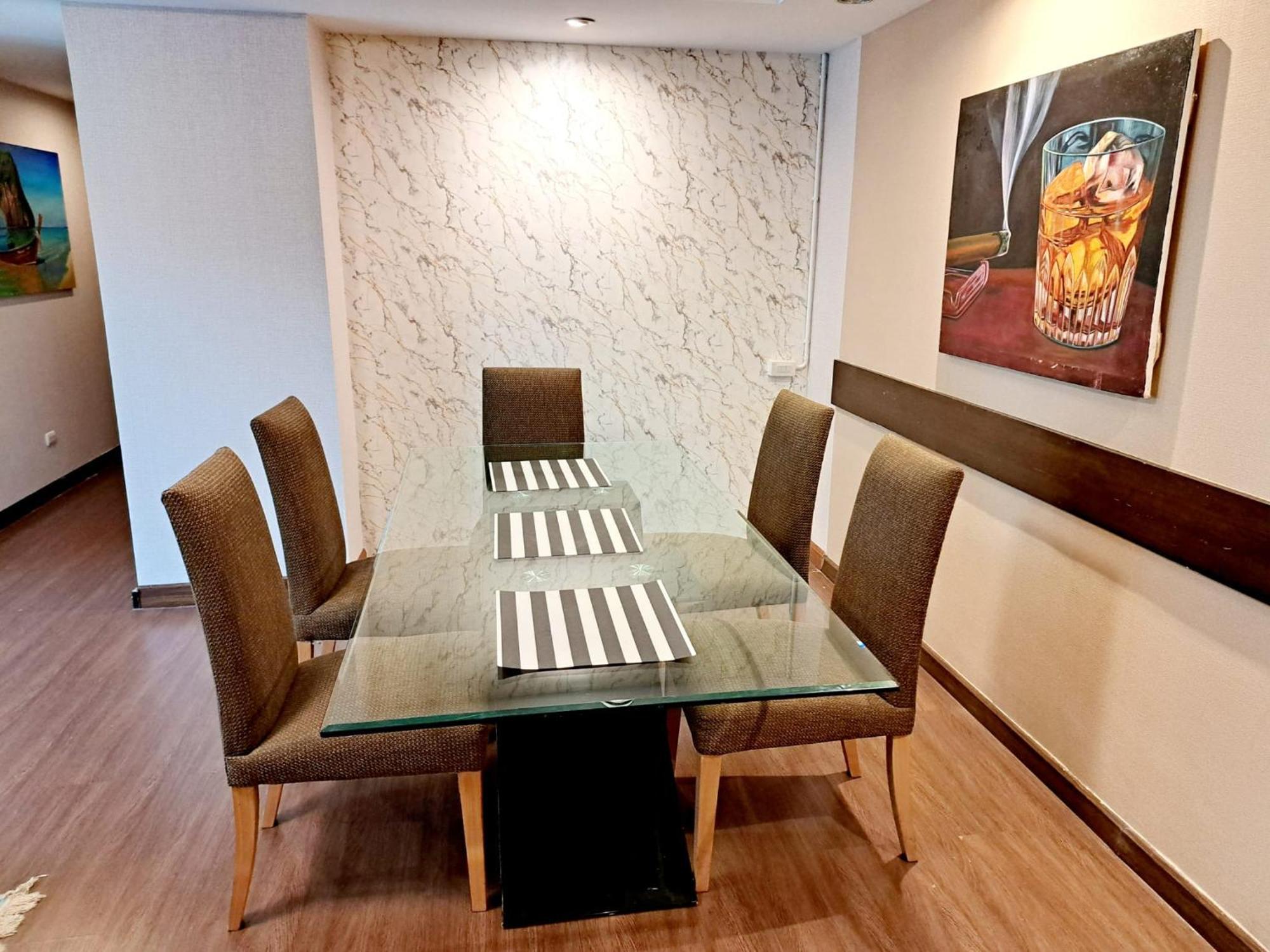Downtown 2bedrooms3bth Near Asoke Btsmrt No1 Nhà nghỉ *