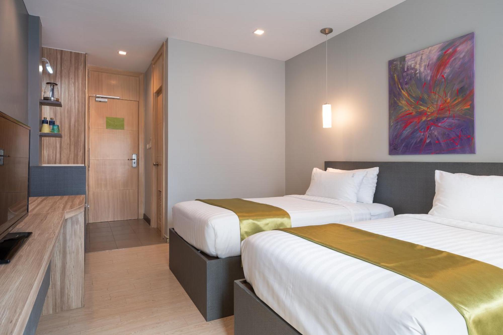 Hotell Icheck Gems Center Silom Bangkok