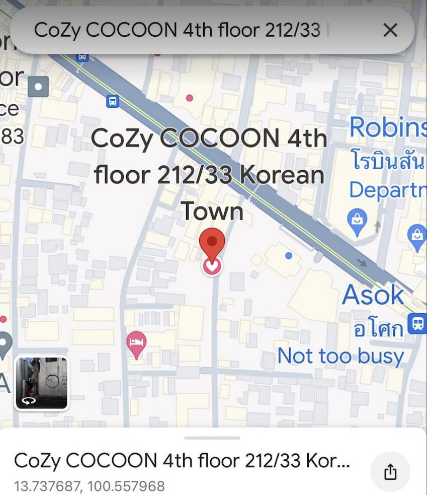 Get High High Bkk, Korean Town, Classy The Cozy Cocoon * Bangkok