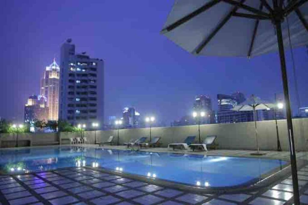 Selfcheckin 1 Bedroom Omni Tower Center Near Ploenchit Asoke Sukhumvit Bts Night Club Pool&gym Căn hộ Bangkok