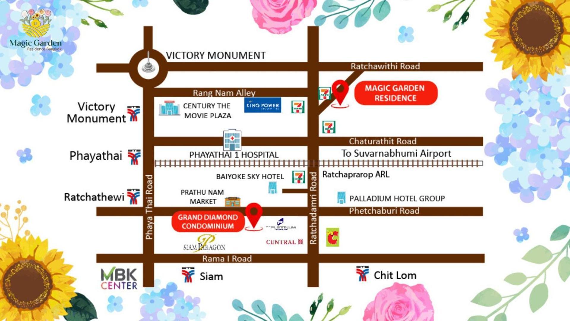 Magic Garden Privatunterkunft Bangkok