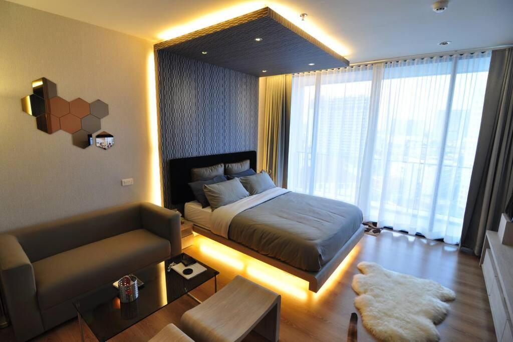 Leilighet 1 Bedroom Near Mrt & Bts Station.