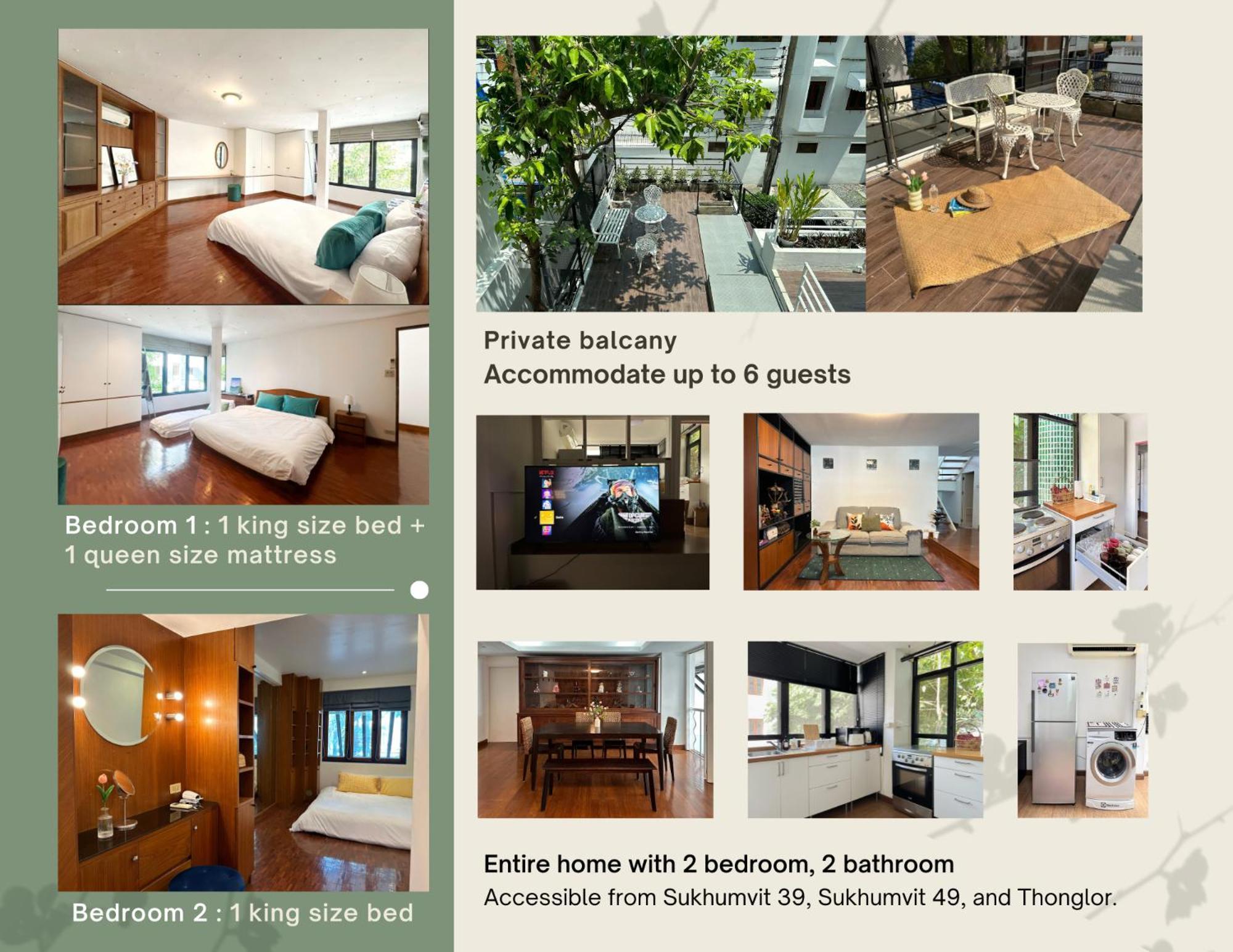 Tree House Sukhumvit 39 Phromphong Holiday home *