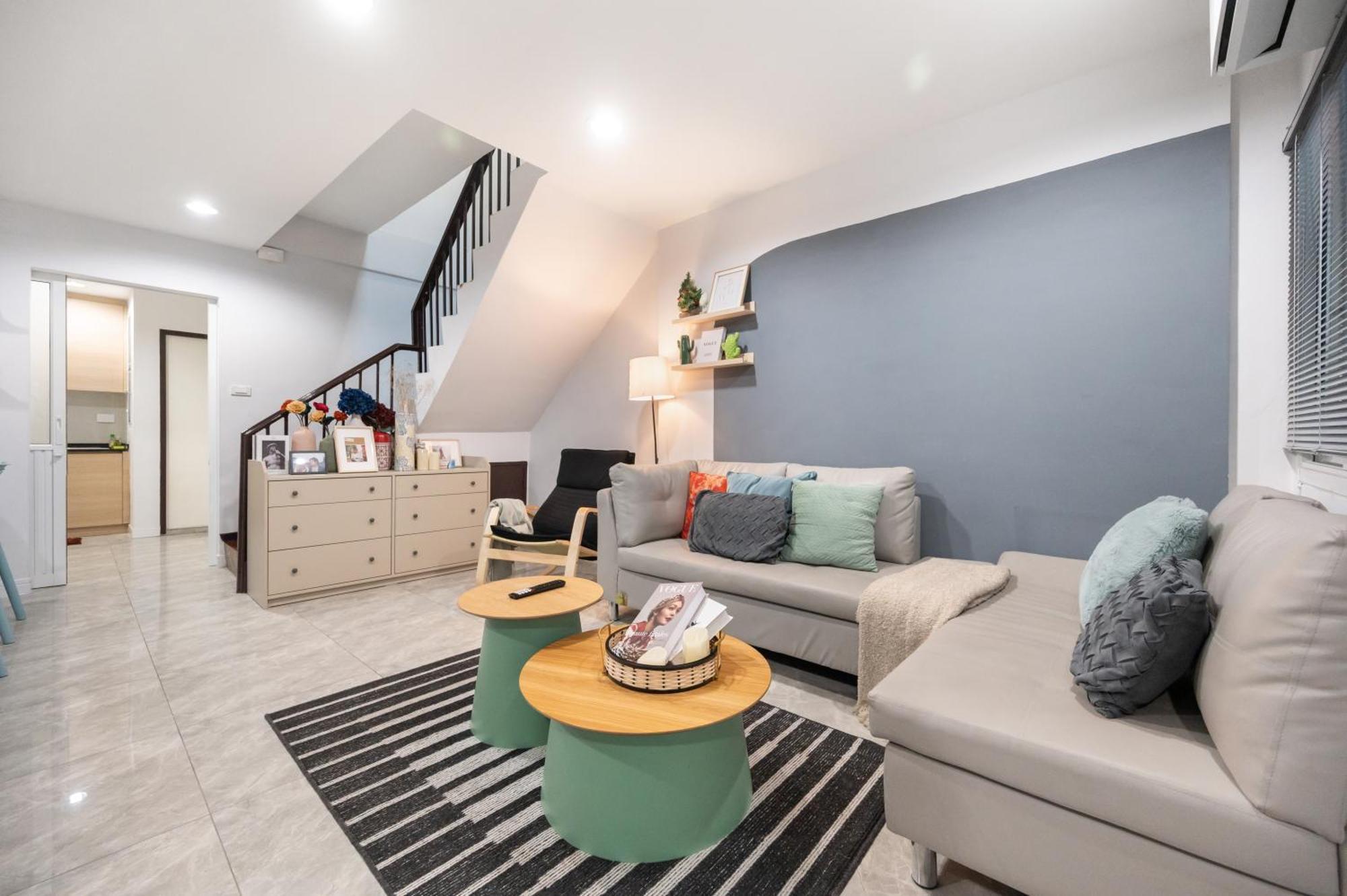 Appartement Cozyhouse,near To Btsonnut,10 Guests Bangkok