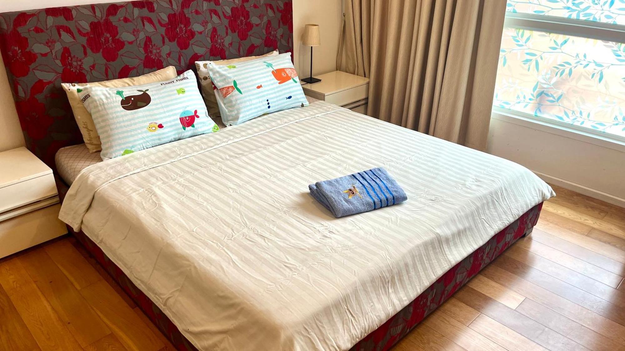 Apartment Near Bts Skytrain Free Wifi *