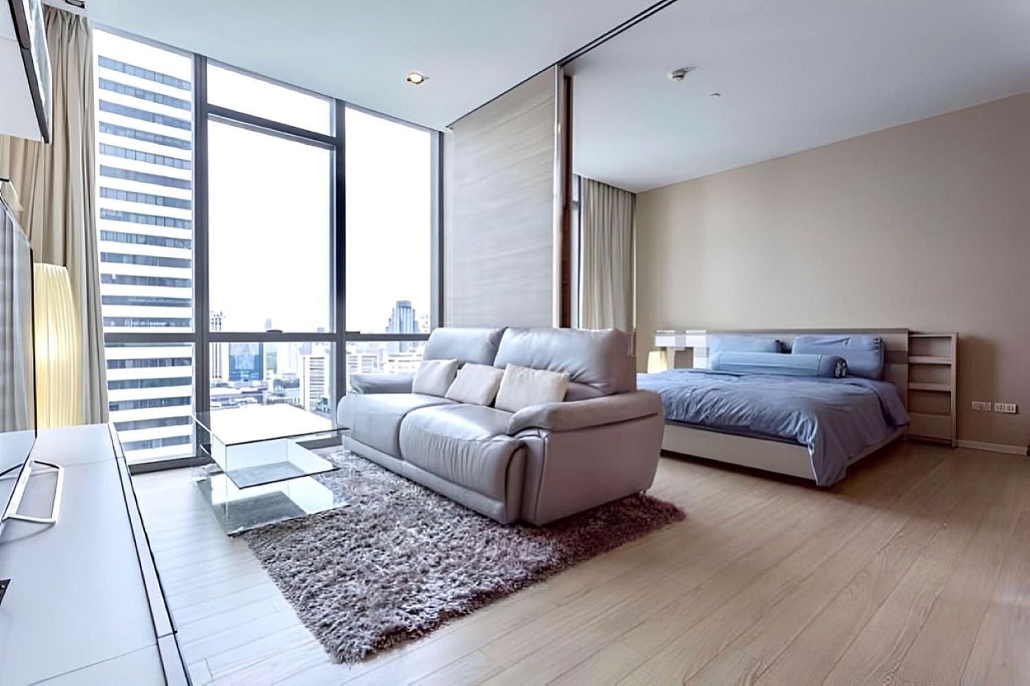 Wonderful Beautiful Peaceful 1 Bed Asoke Bts Mrt Central Sukhumvit Apartamento