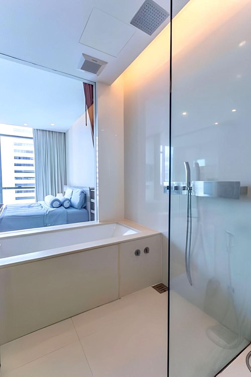 Wonderful Beautiful Peaceful 1 Bed Asoke Bts Mrt Central Sukhumvit Apartamento Bangkok