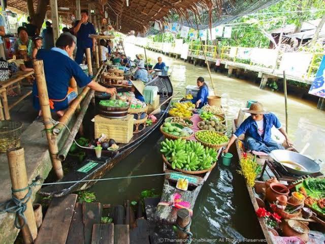 Botel Longtail Boat Tour Tour Klong Bangkok