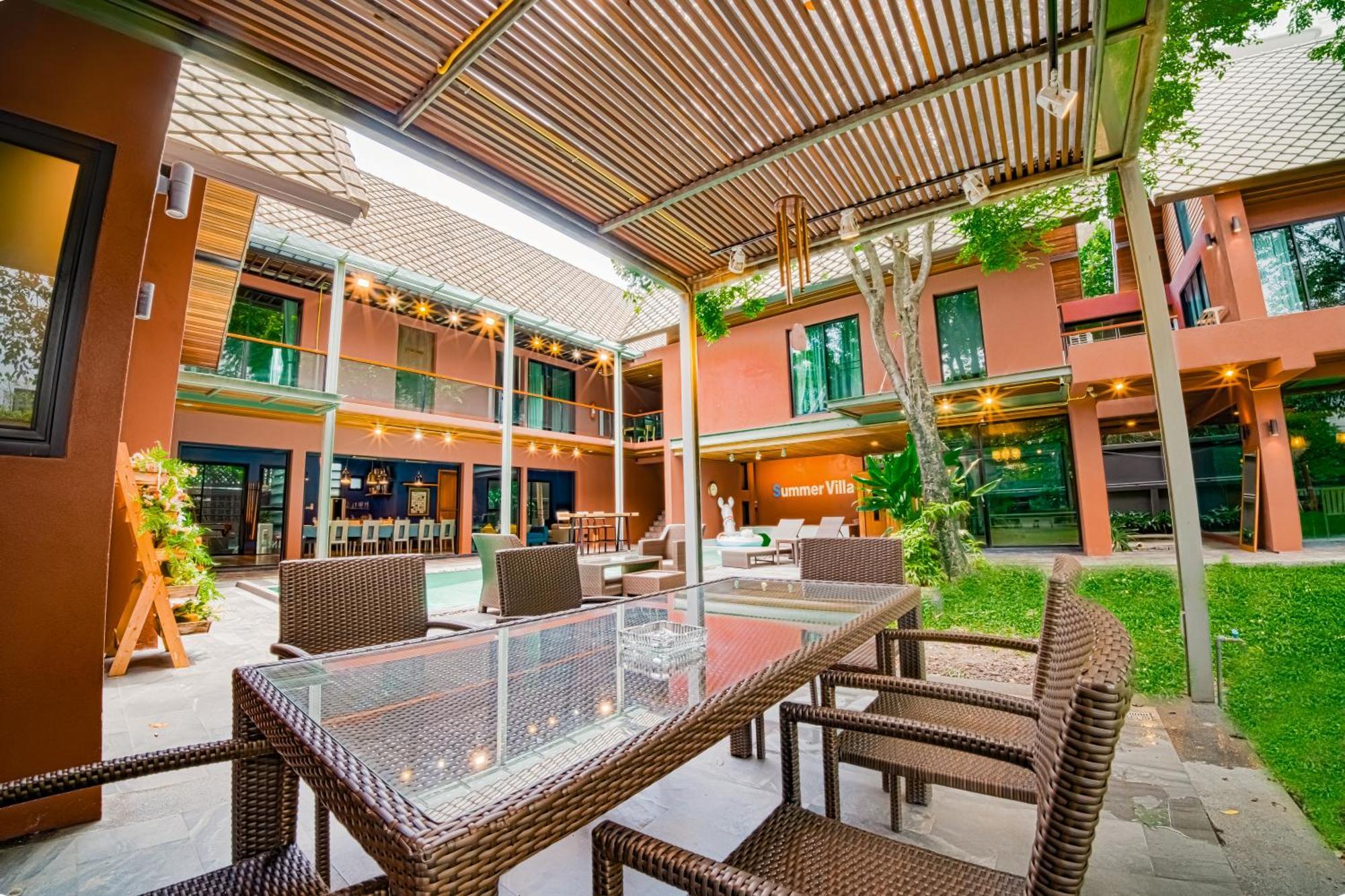 Villa 189summer Villa曼谷中心asok&thong Lor顶级豪宅庄园泳池别墅 *