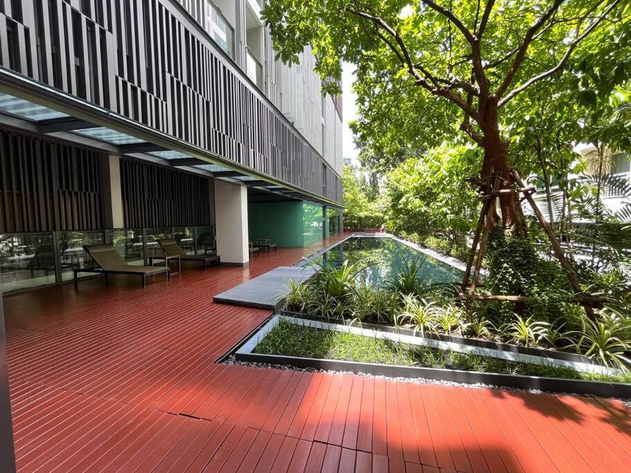 Cozy Garden-view 1bed 1bath 700m Bts Thonglor, 500m Samitivej Hospital, Fast 500mbps Wifi *