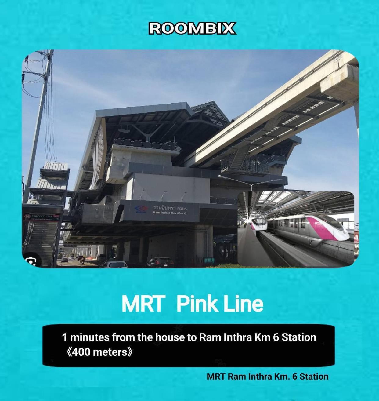 Rb8 Ramindra Skytrain Holiday home Bangkok