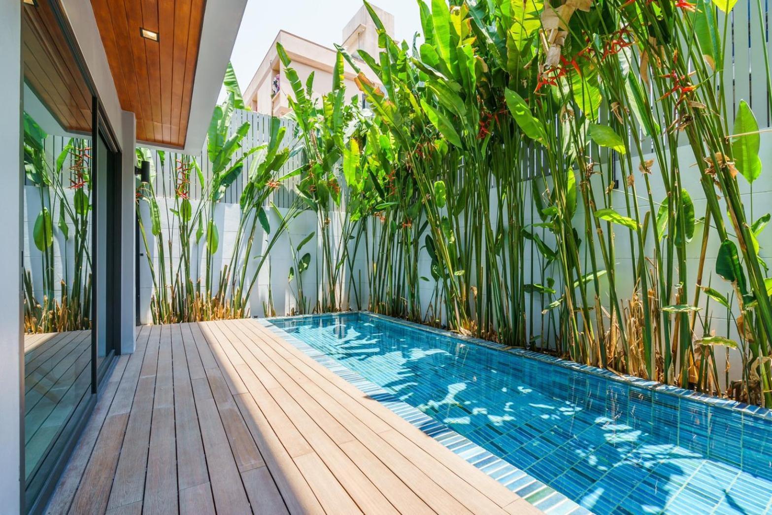 Designer Pool In Ekkamai Villa *