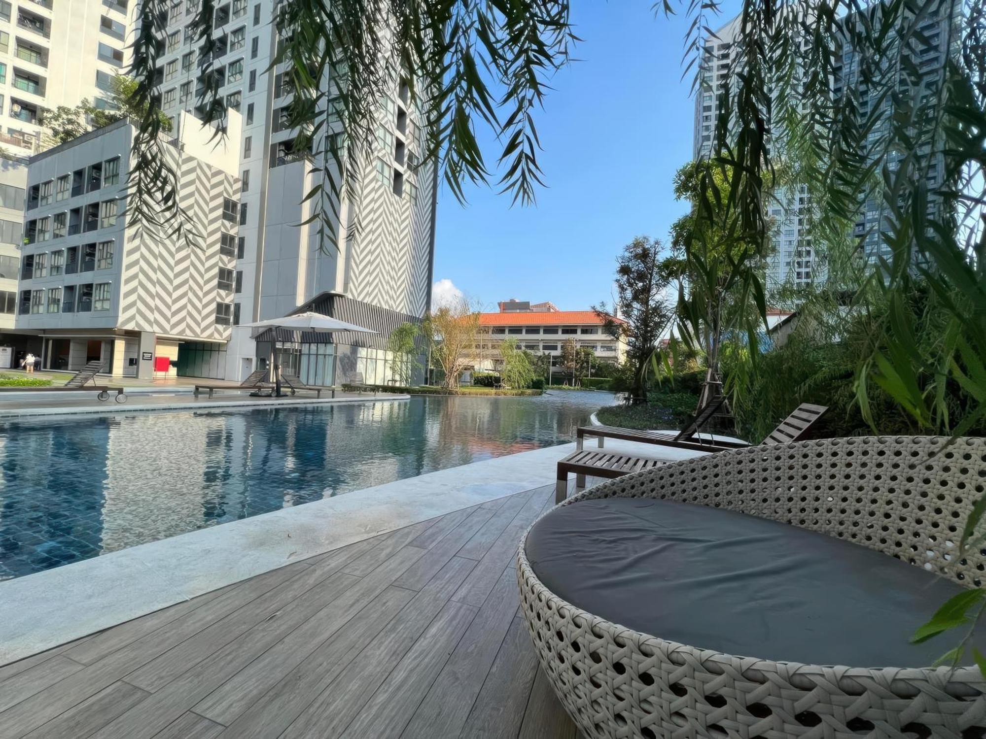 Aparthotel 22nd Floor, Cozy Skyline View Oasis Bangkok