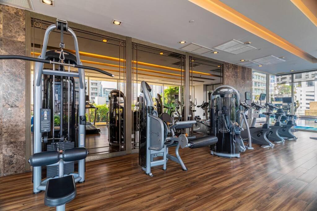Apartment Thonglor Area 1 Bedroom Fastwifi Sauna Big Swimming Pool 43