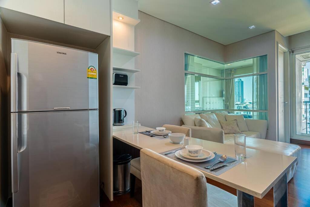 Thonglor Area 1 Bedroom Fastwifi Sauna Big Swimming Pool 43 * Bangkok