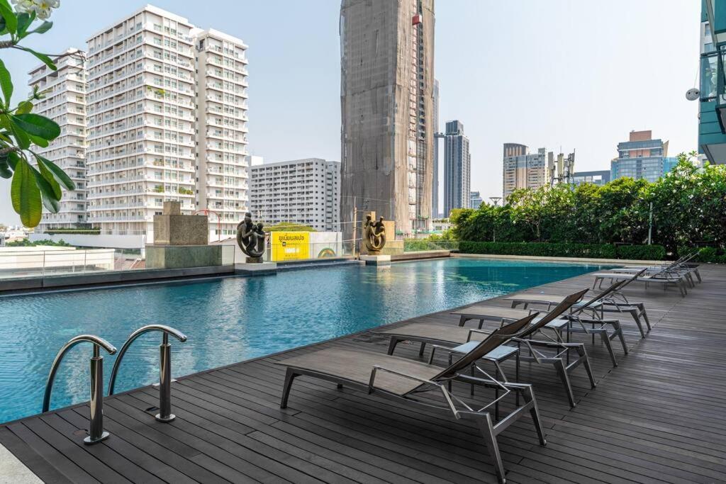 Apartment Thonglor Area 1 Bedroom Fastwifi Sauna Big Swimming Pool 43 Bangkok